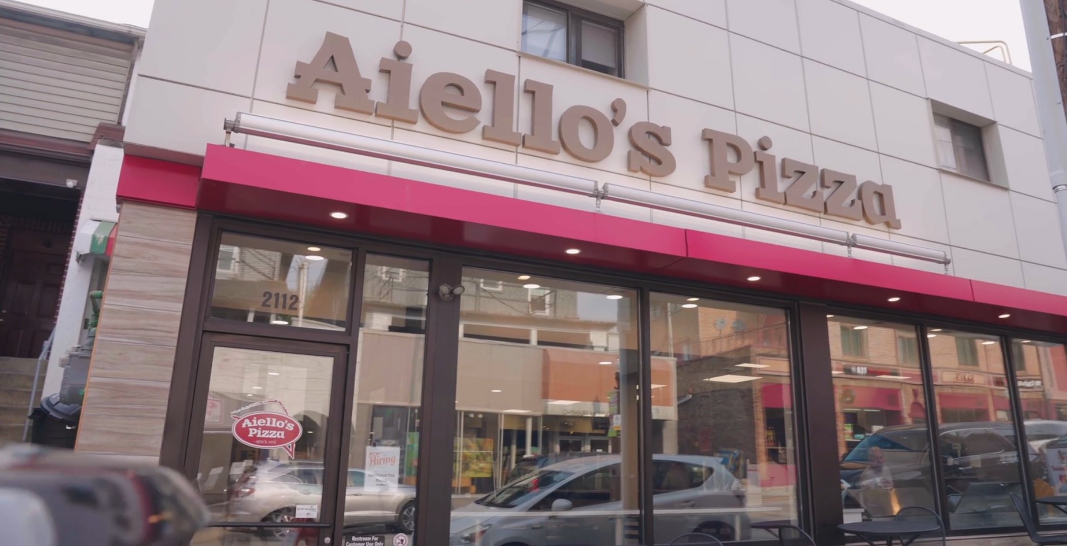 Aiello's Pizza storefront